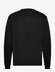 Soulland - Dima Long Sleeve T-shirt - medvilniniai megztiniai - black - 1