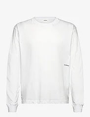 Soulland - Dima Long Sleeve T-shirt - huvtröjor - white - 0