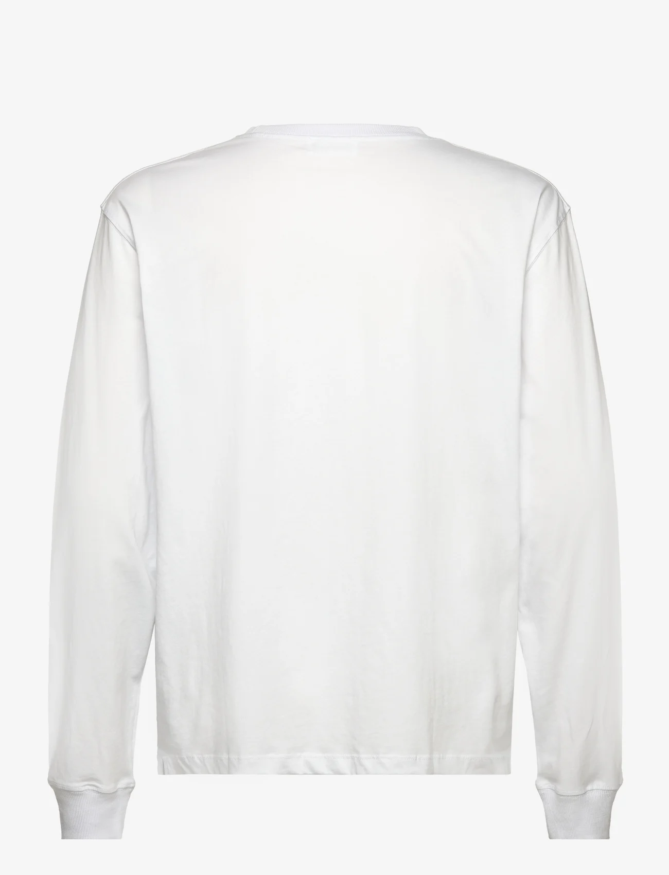 Soulland - Dima Long Sleeve T-shirt - medvilniniai megztiniai - white - 1
