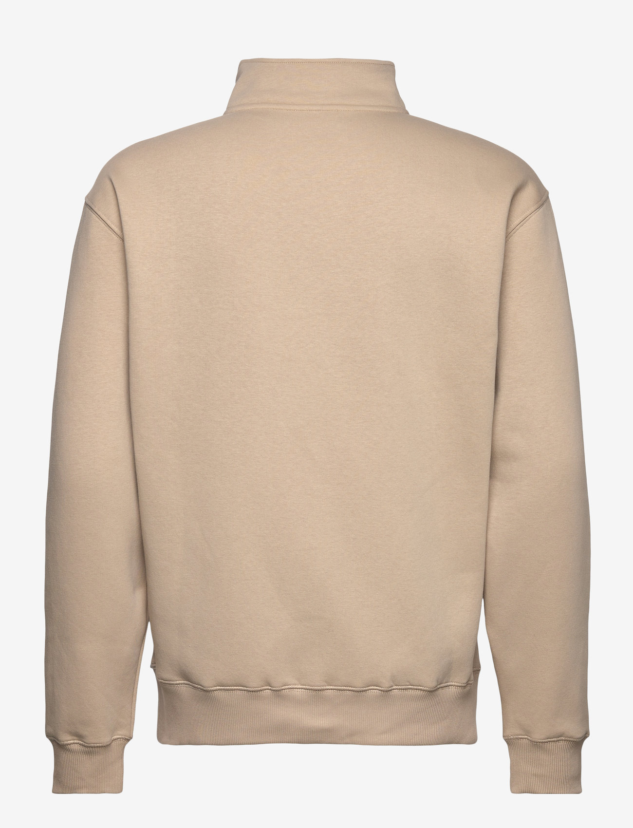 Soulland - Ken Half Zip Sweatshirt - beige - 1