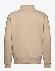 Soulland - Ken Half Zip Sweatshirt - džemperi ar kapuci - beige - 1