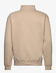 Soulland - Ken Half Zip Sweatshirt - truien en hoodies - beige - 1