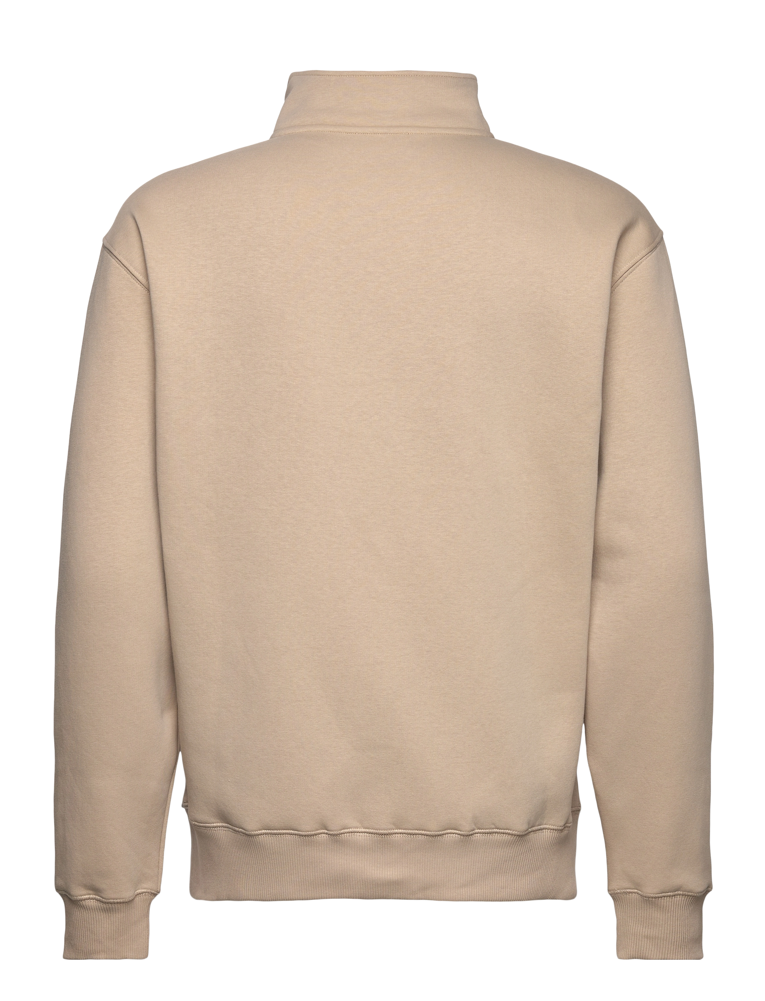 Soulland - Ken Half Zip Sweatshirt - beige - 1