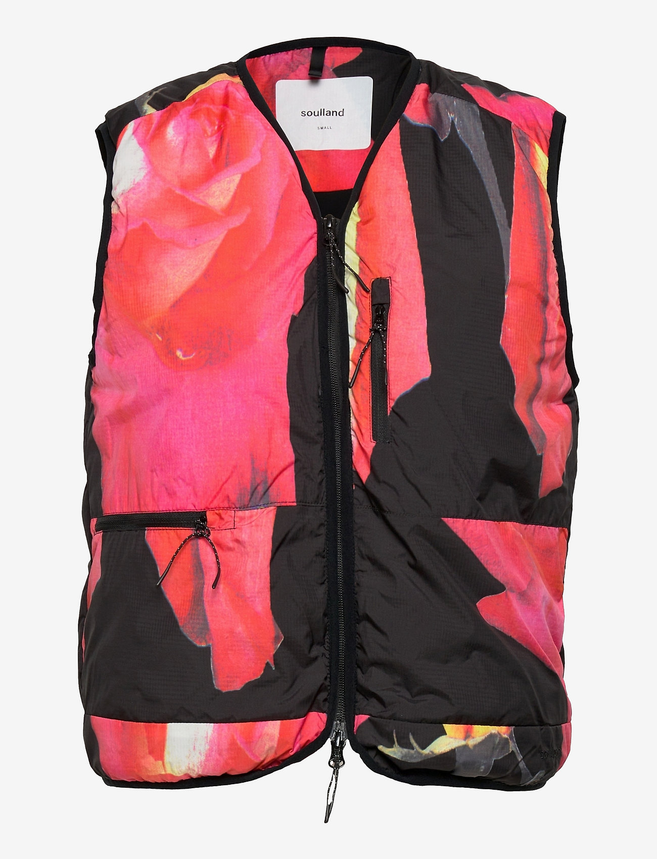 Soulland - Bell vest - puffer vests - multi aop - 0