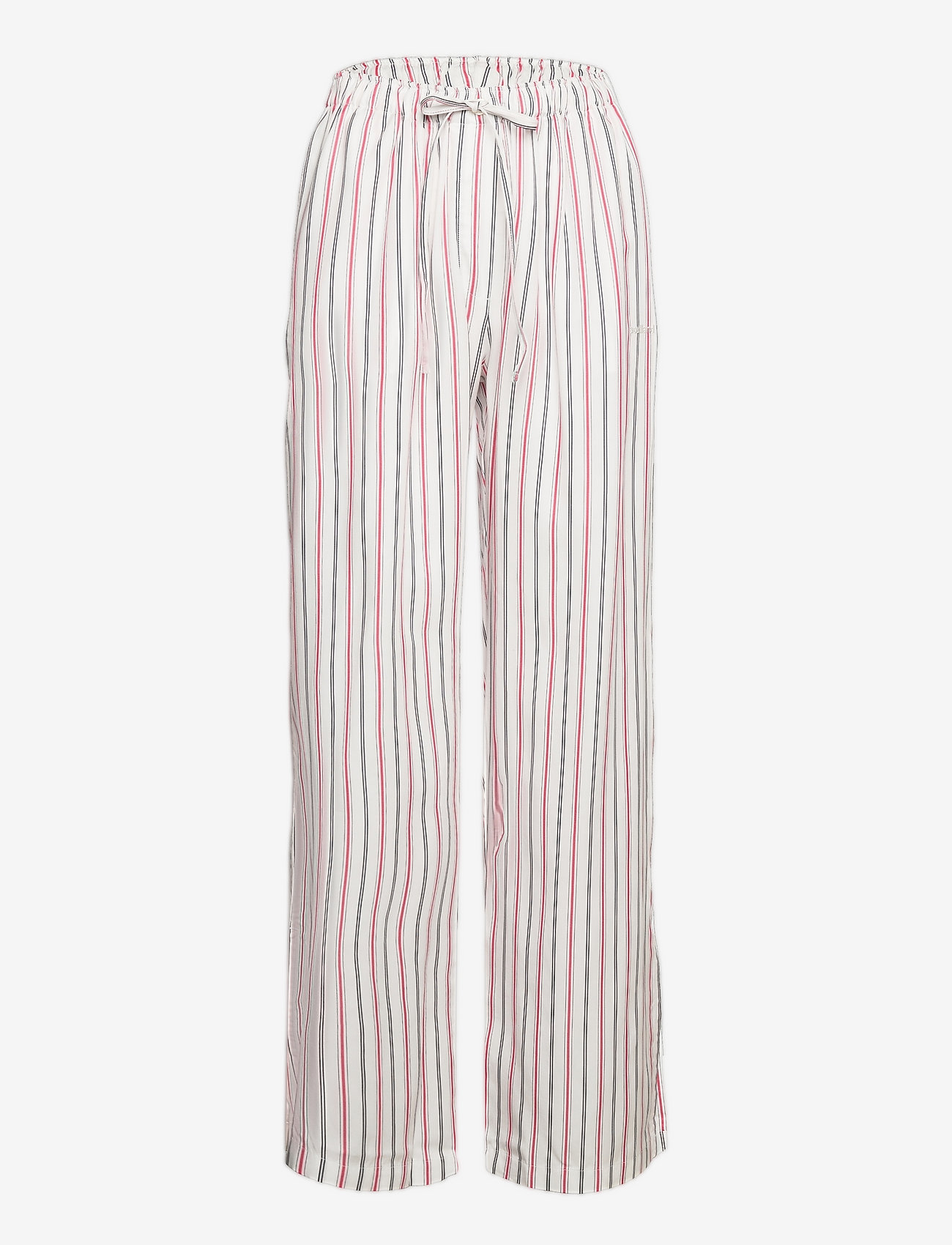 Soulland - Ciara pants - rette bukser - white/red stripes - 0