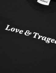 Soulland - Anya Love & Tragedy T-shirt - kortærmede - black - 2