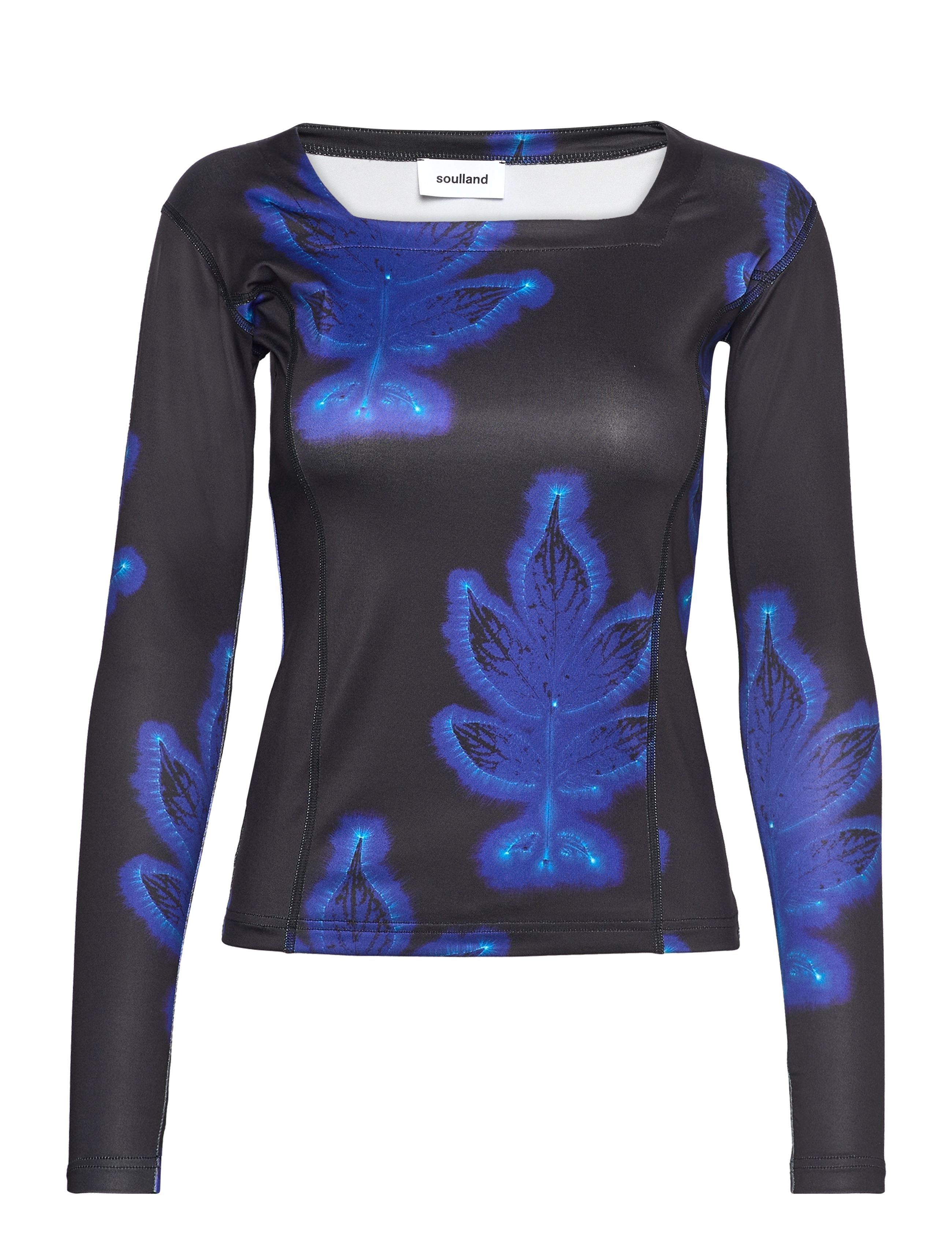 Soulland - Frida top - black aop - 0