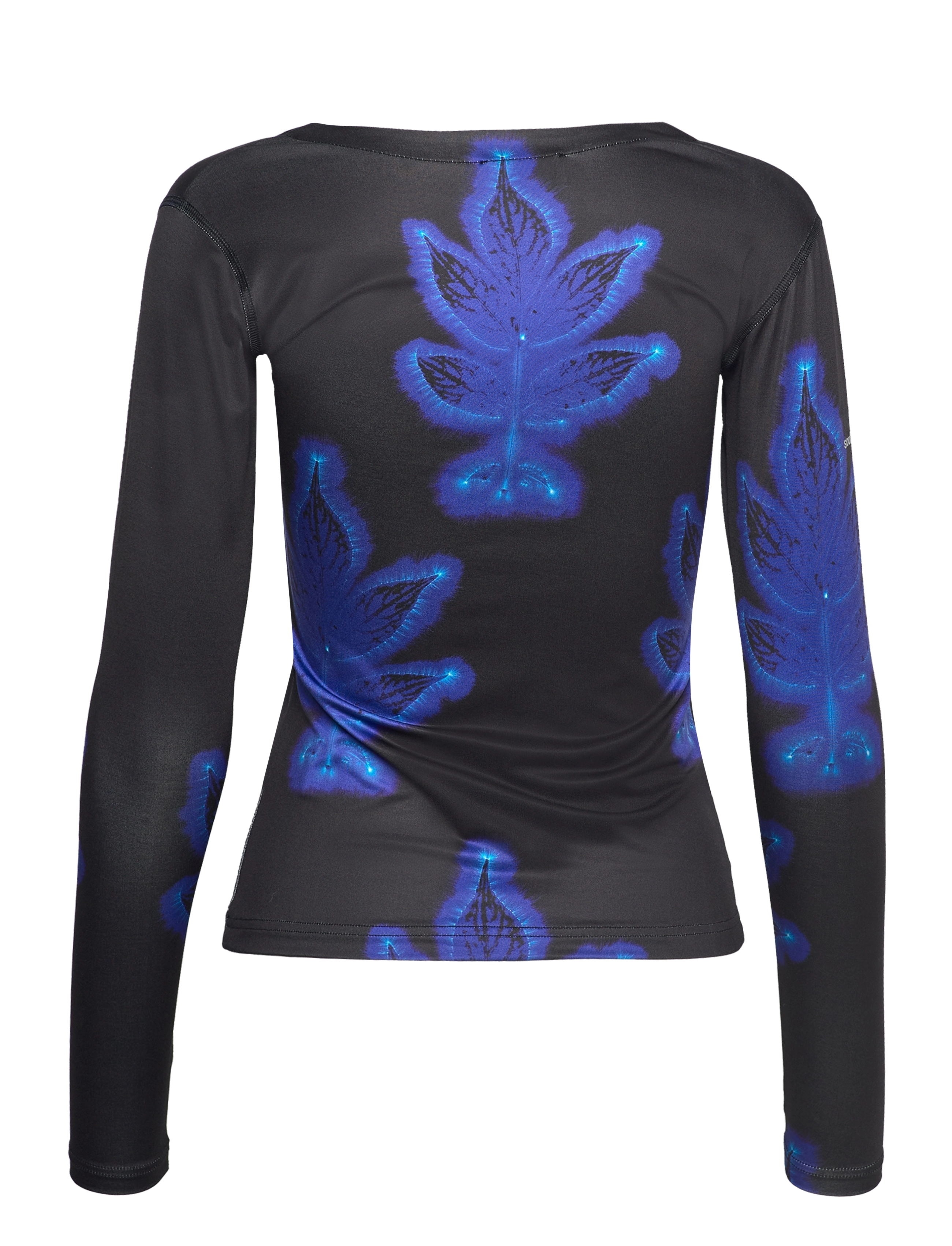 Soulland - Frida top - black aop - 1