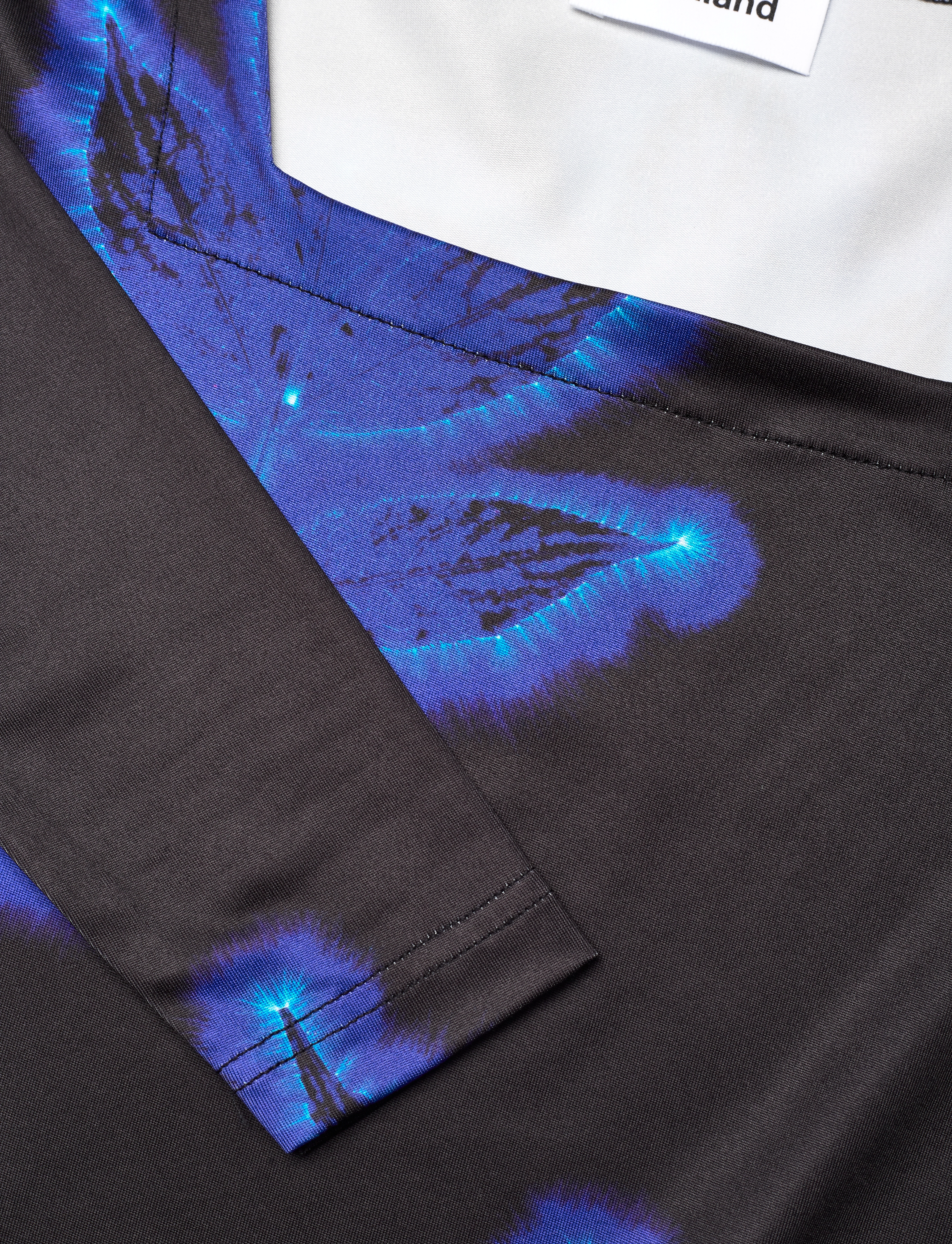 Soulland - Frida top - black aop - 2