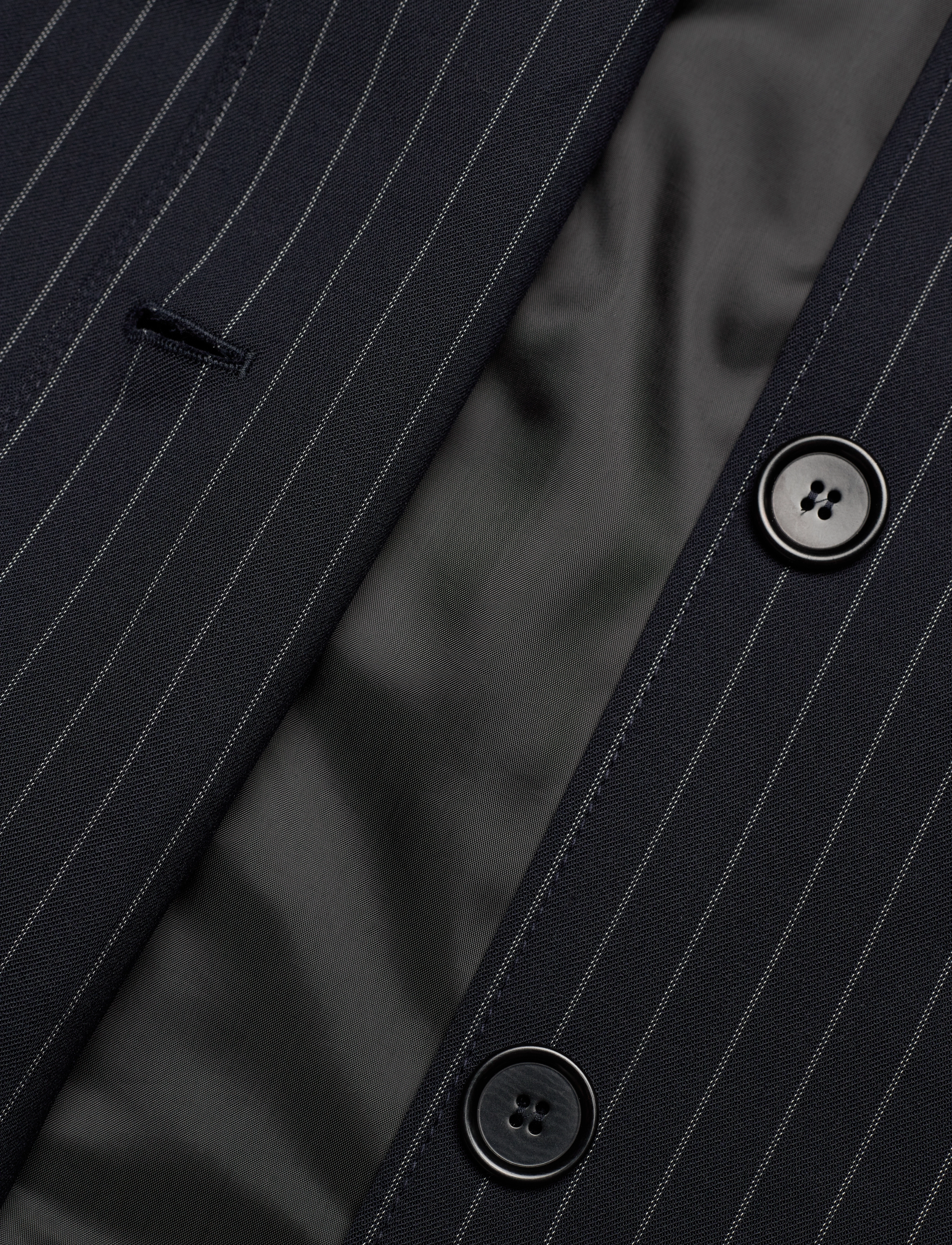 Soulland - Penelope blazer - navy pinstripes - 4