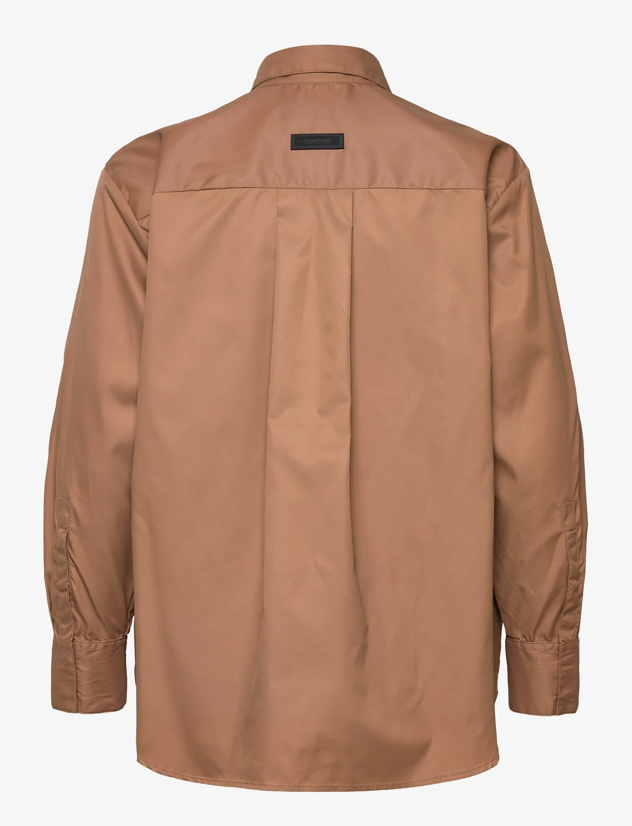 Soulland - Linda shirt - långärmade skjortor - camel - 1