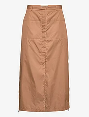 Soulland - Cayla skirt - maxi skirts - camel - 0