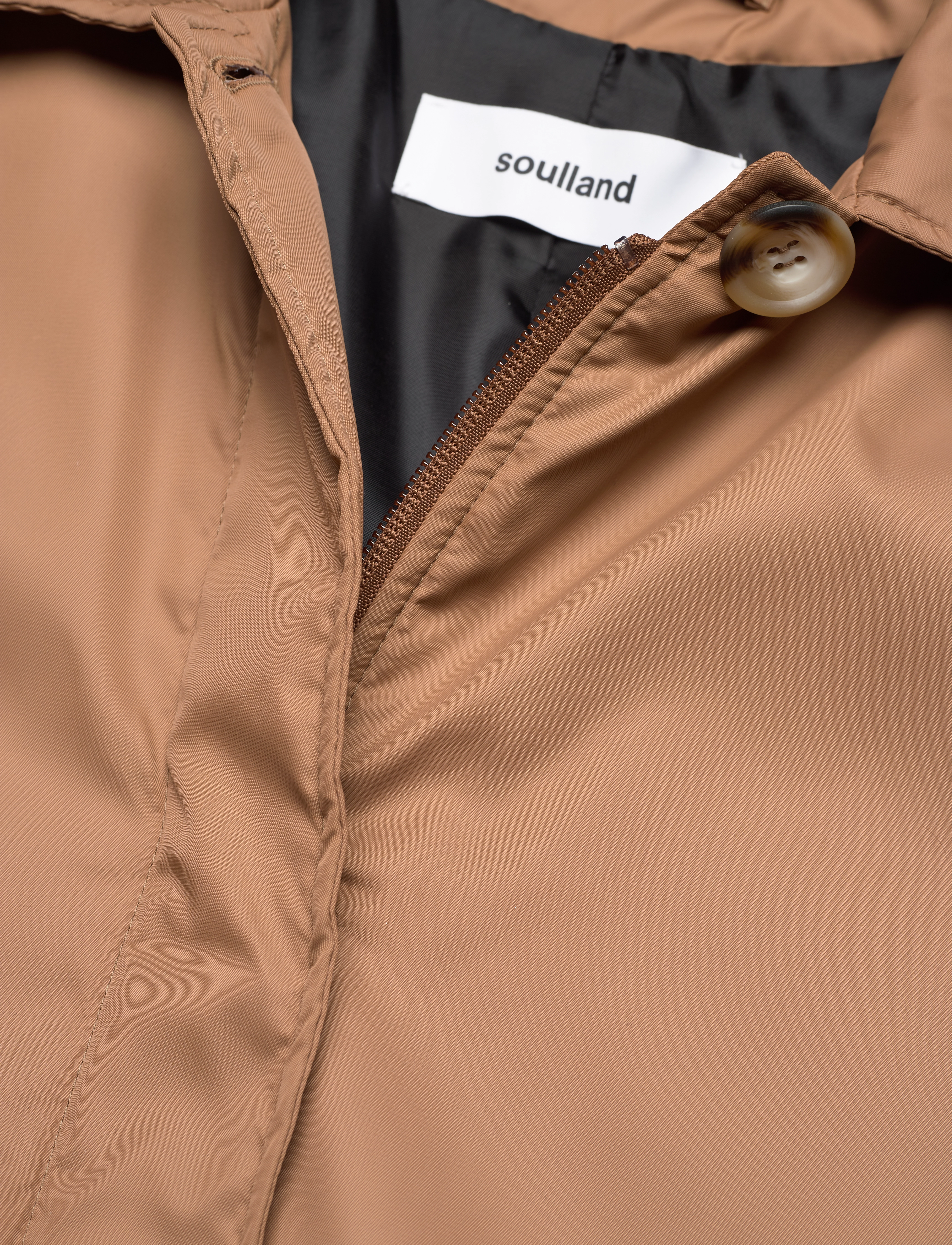 Soulland - Carol coat - yttertøy - camel - 2