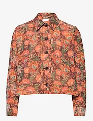 Soulland - Alba jacket - utility jackets - orange - 0