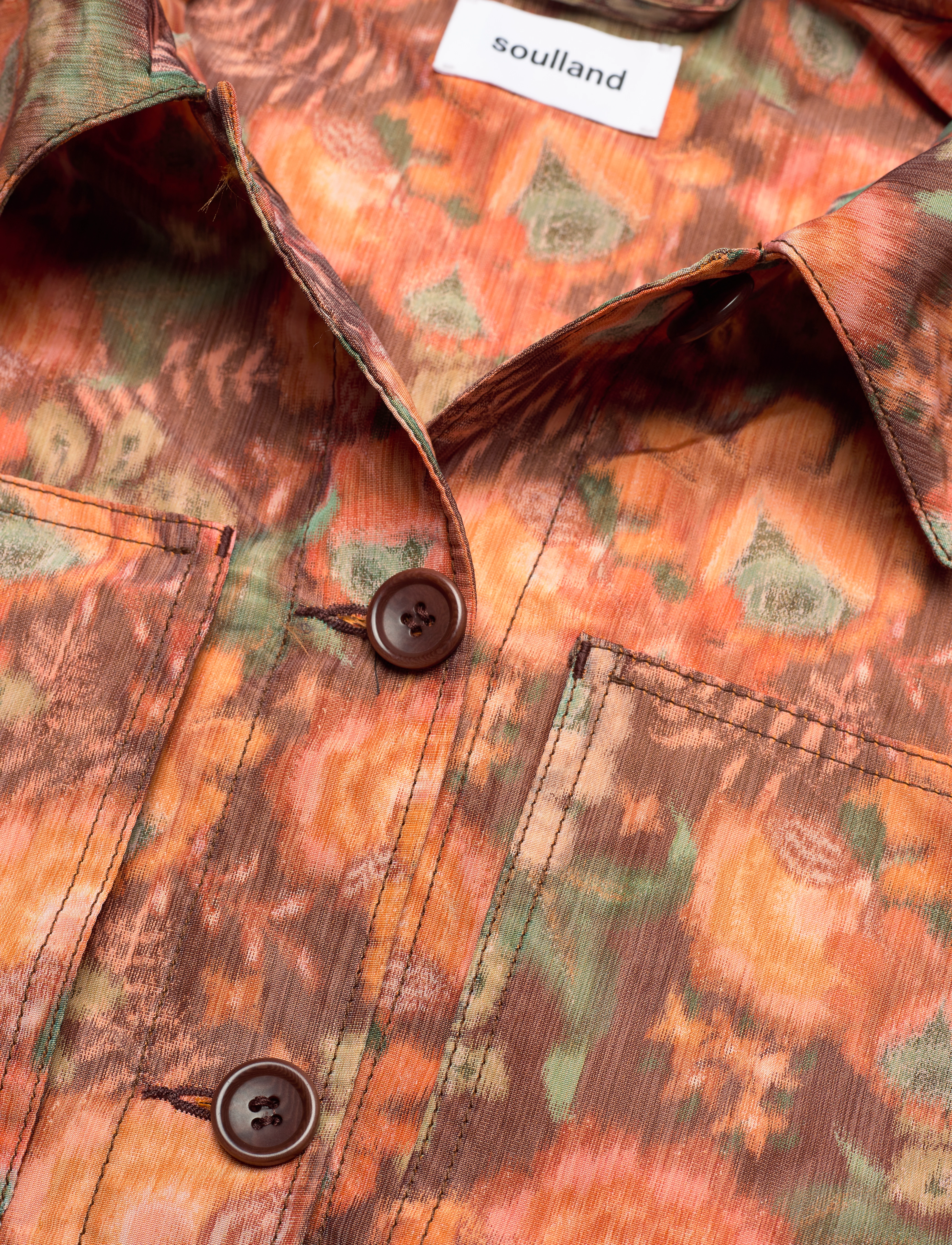 Soulland - Alba jacket - overtøj - orange - 2