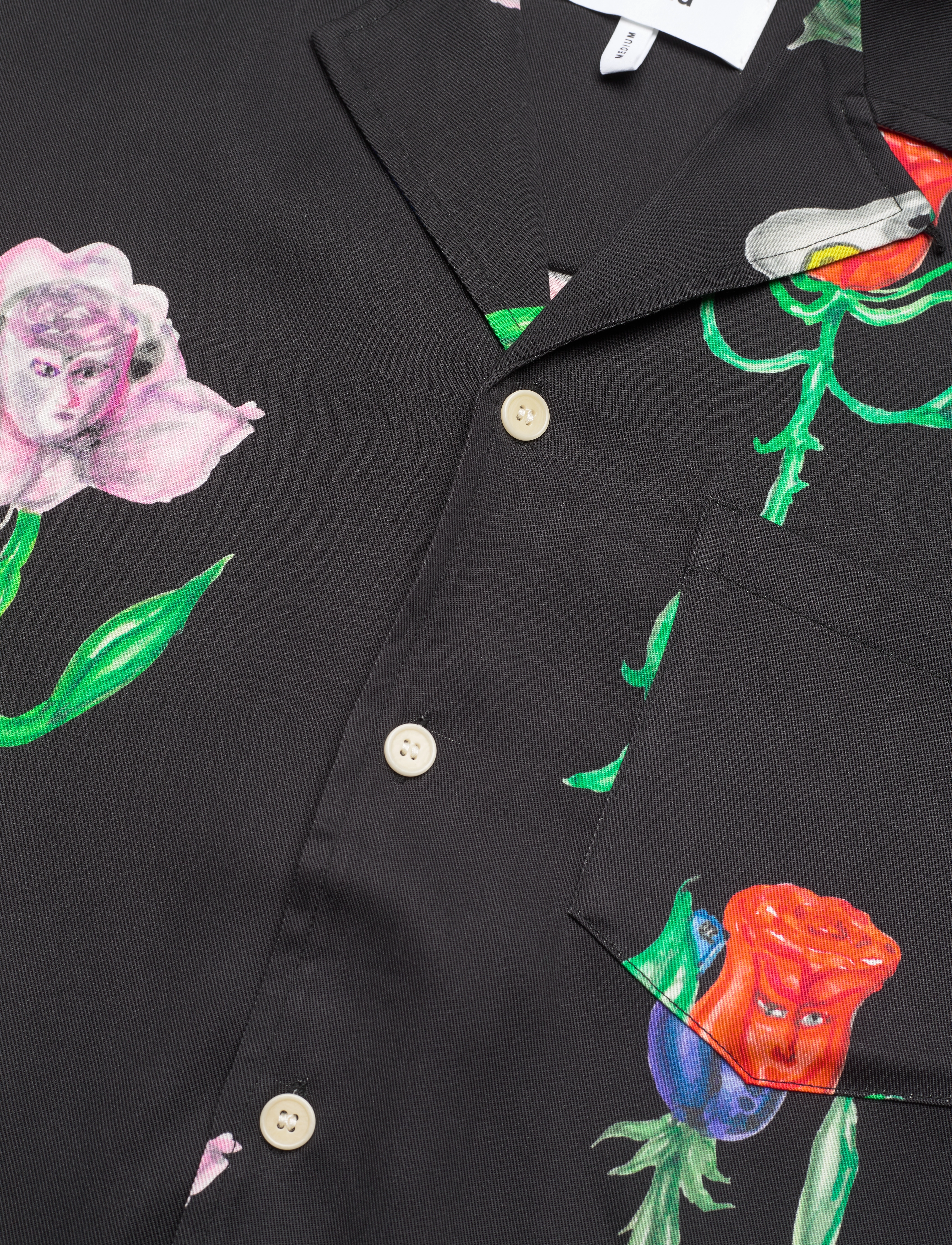 Soulland - Joe shirt - dark grey aop - 3