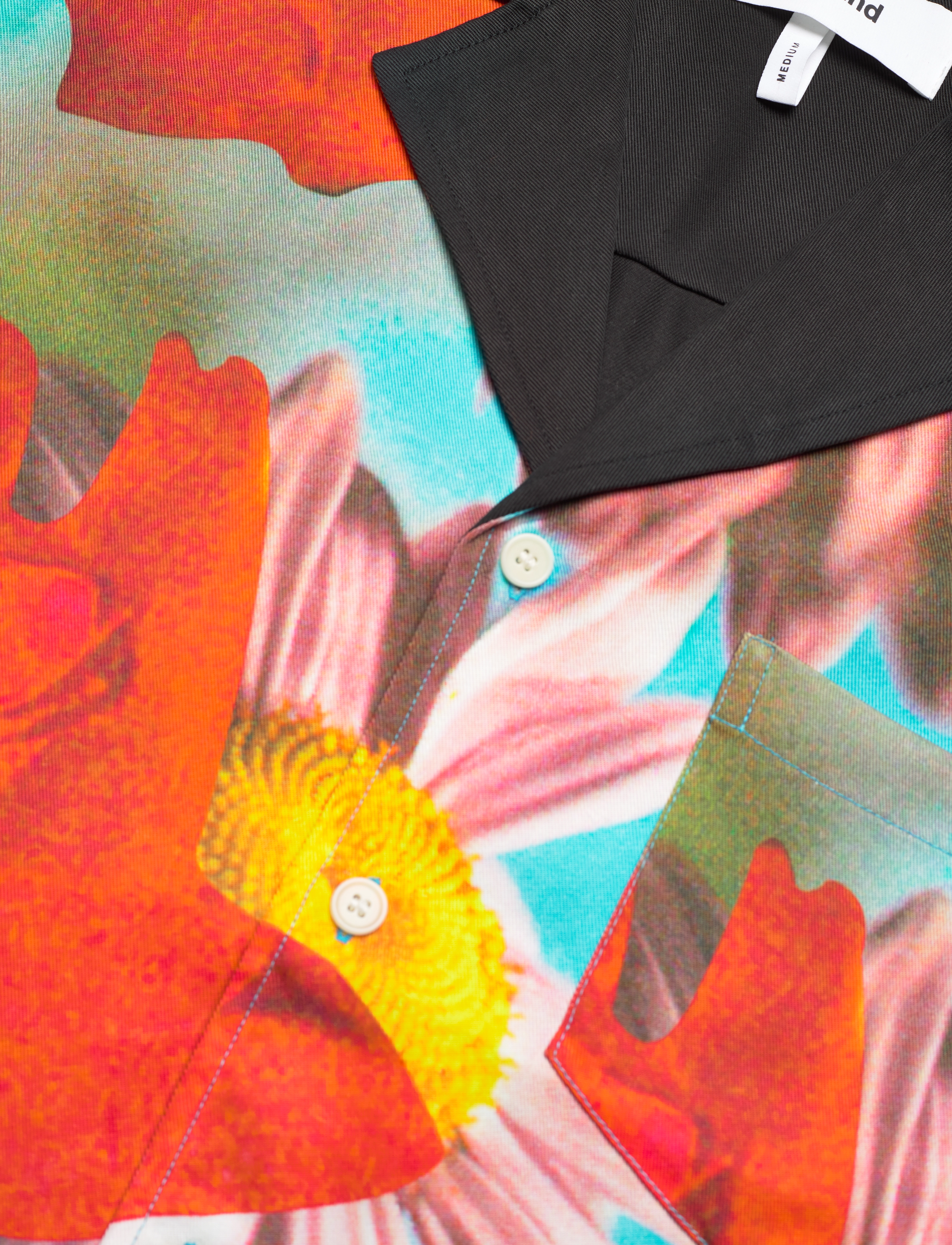 Soulland - Orson shirt - grey aop - 3