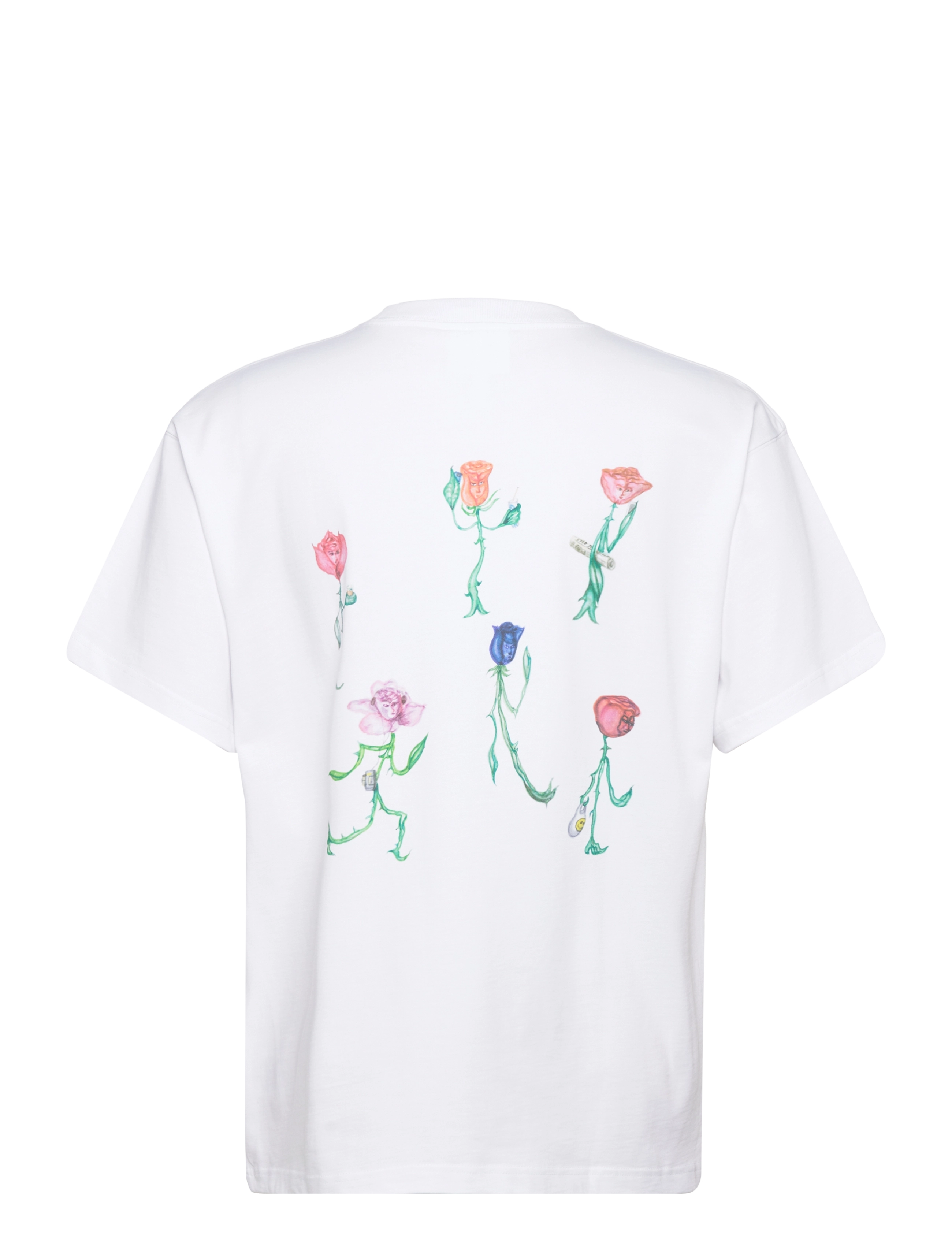 Soulland - Flowers T-shirt - white - 1