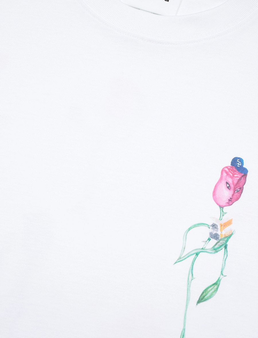 Soulland - Flowers T-shirt - white - 2
