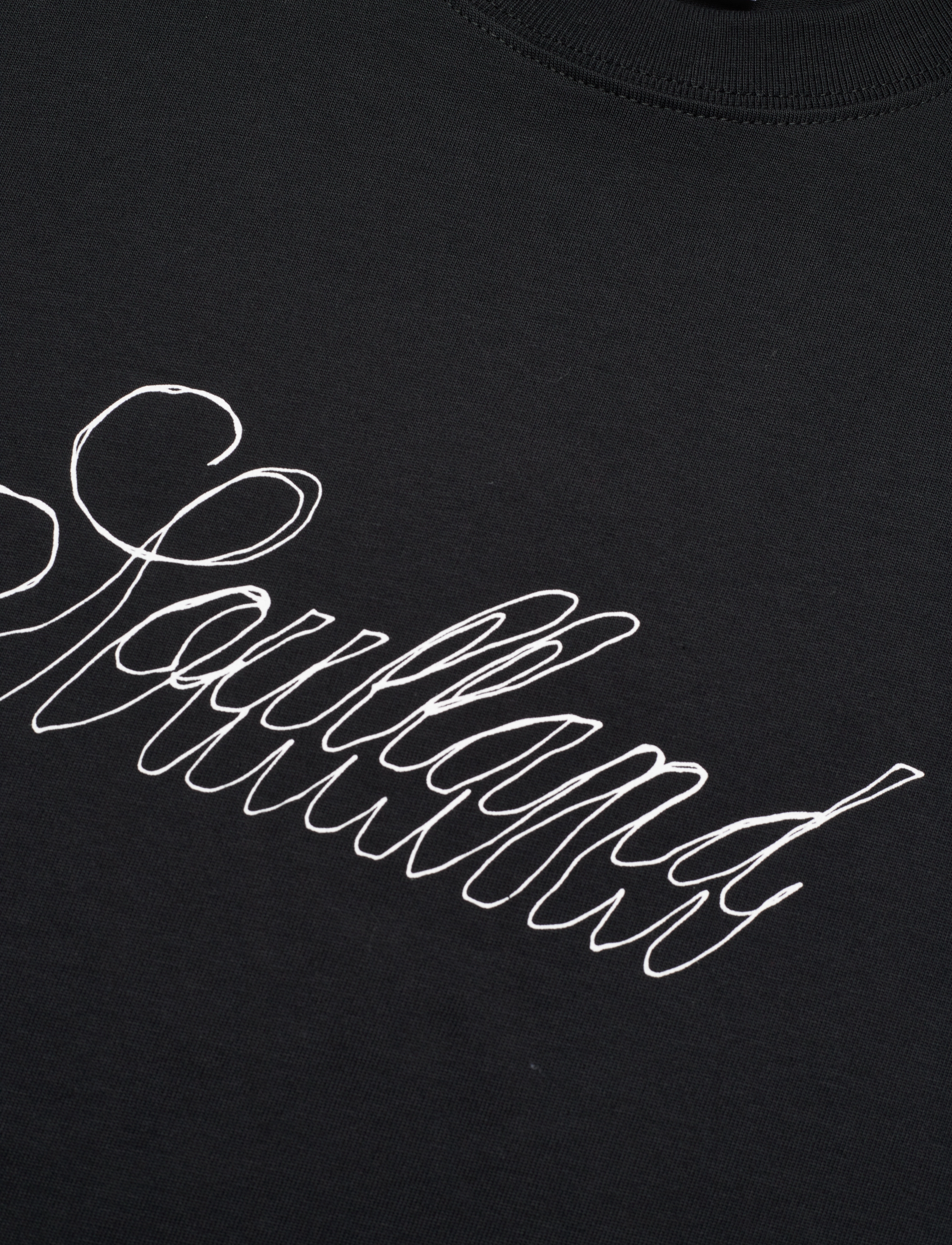 Soulland - Hand Drawn Logo T-shirt - black - 2