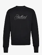 Hand Drawn Logo sweatshirt - BLACK