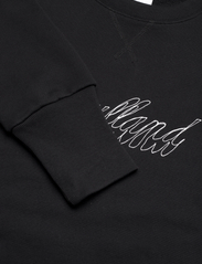 Soulland - Hand Drawn Logo sweatshirt - huvtröjor - black - 2