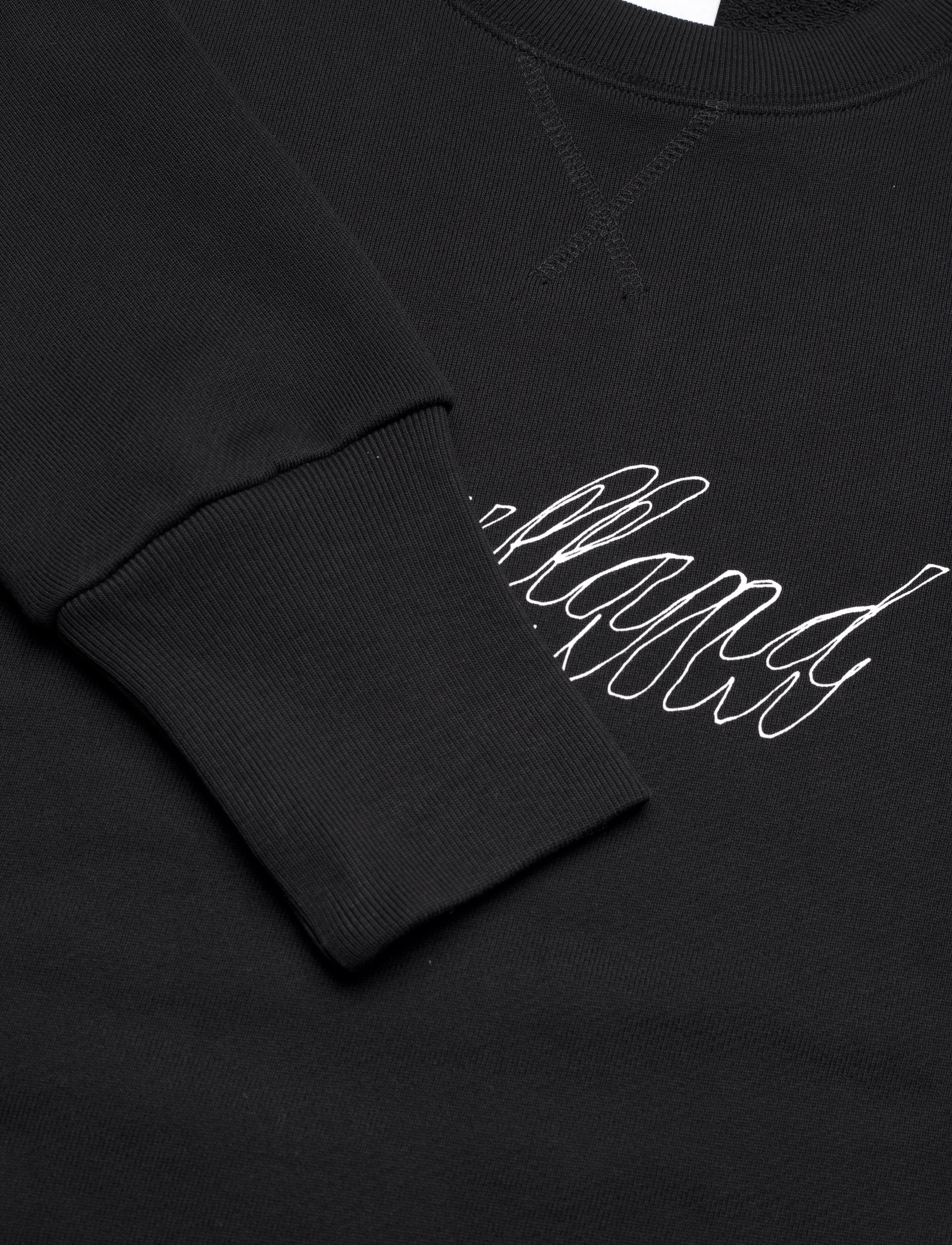 Soulland - Hand Drawn Logo sweatshirt - black - 2