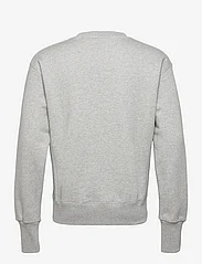 Soulland - Flower Logo sweatshirt - huvtröjor - grey melange - 1