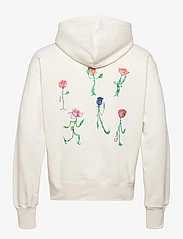 Soulland - Flowers hoodie - off white - 1