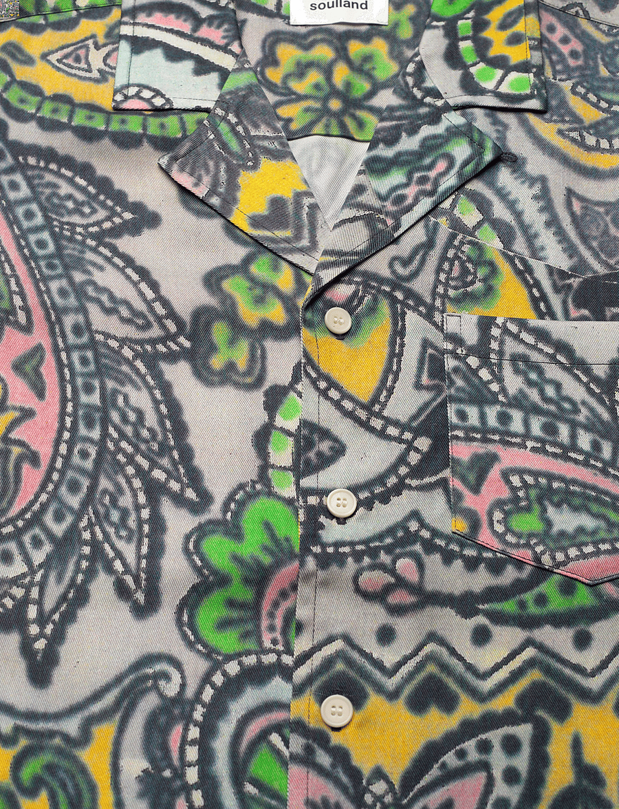 Soulland - Orson shirt - short-sleeved shirts - multi aop - 2