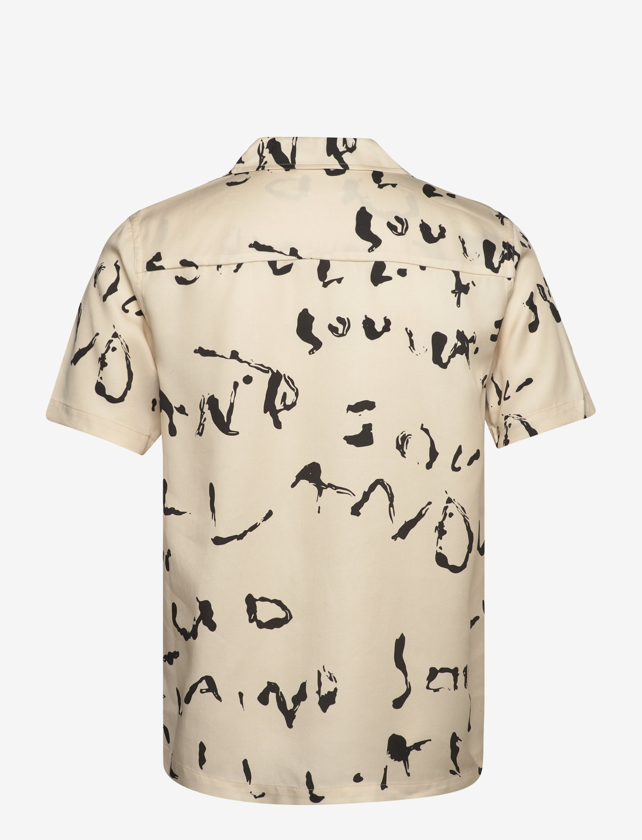 Soulland - Orson shirt - kortærmede skjorter - off white aop - 1