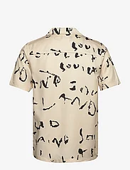 Soulland - Orson shirt - korte mouwen - off white aop - 1