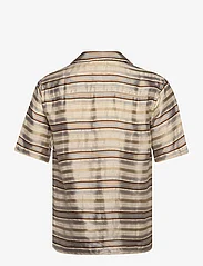 Soulland - Orson Shirt - kortärmade skjortor - off white multi - 1