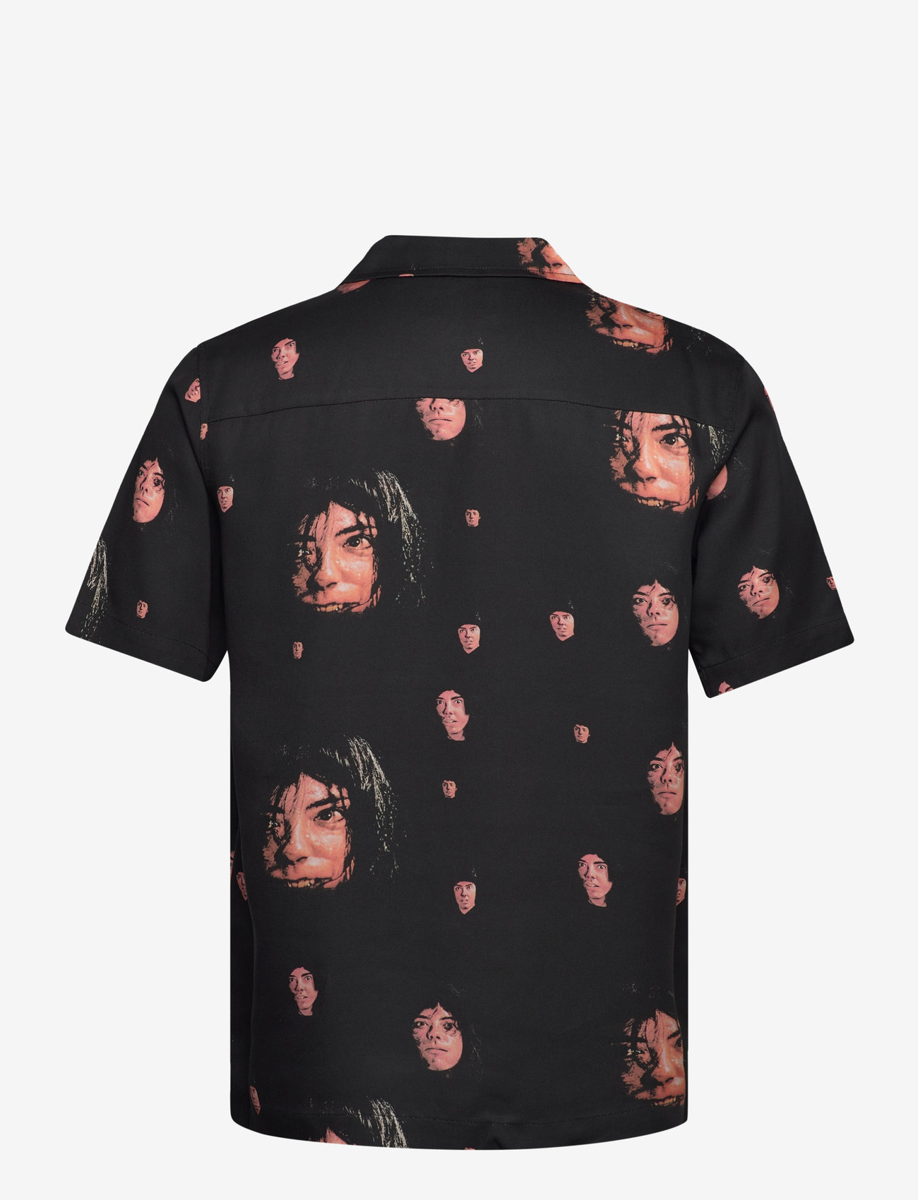 Soulland - Orson Shirt - lühikeste varrukatega särgid - black aop - 1