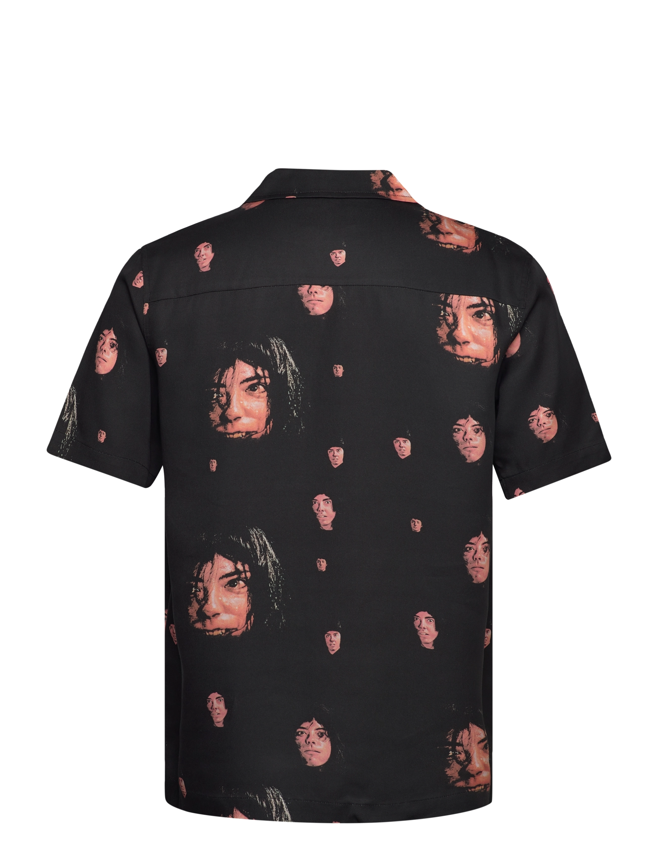 Soulland - Orson Shirt - lühikeste varrukatega t-särgid - black aop - 1