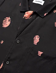 Soulland - Orson Shirt - kortärmade t-shirts - black aop - 3