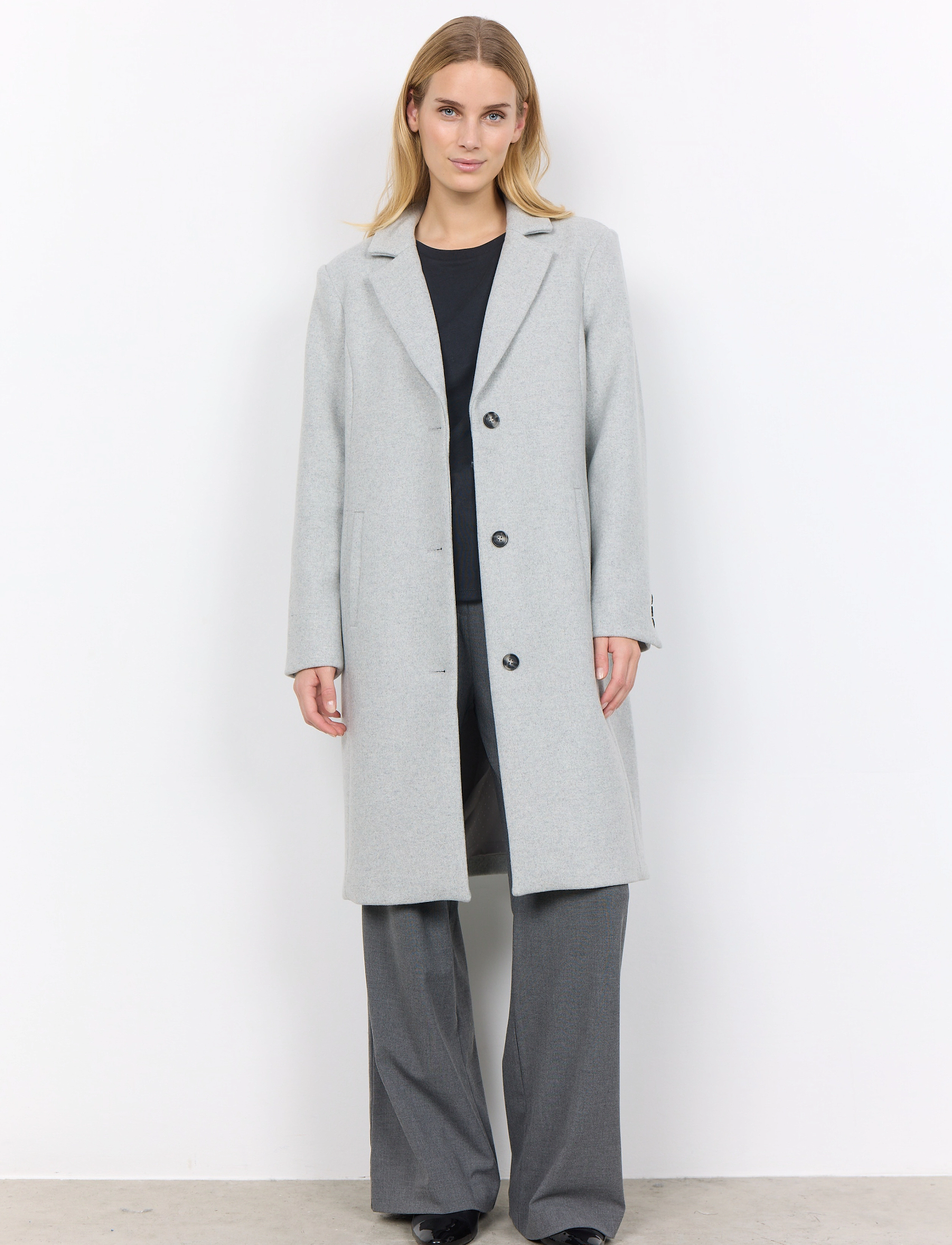 Soyaconcept - SC-ASTA - overtøj - lt grey melange - 3