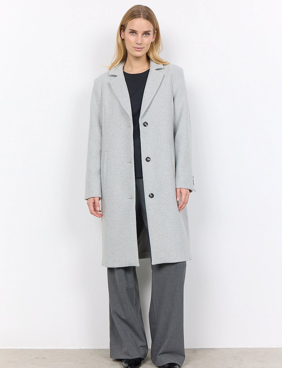 Soyaconcept - SC-ASTA - mäntel - lt grey melange - 3