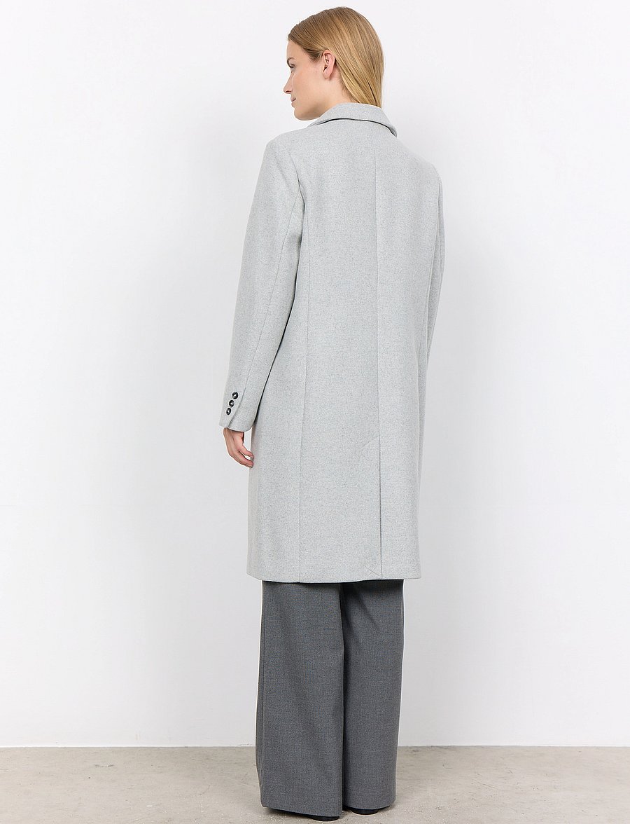 Soyaconcept - SC-ASTA - mäntel - lt grey melange - 4