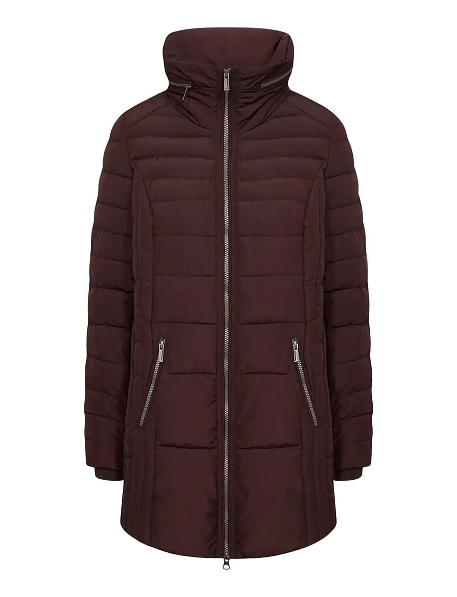 Soyaconcept - SC-NINA - winterjacken - 8980 chocolate plum - 1