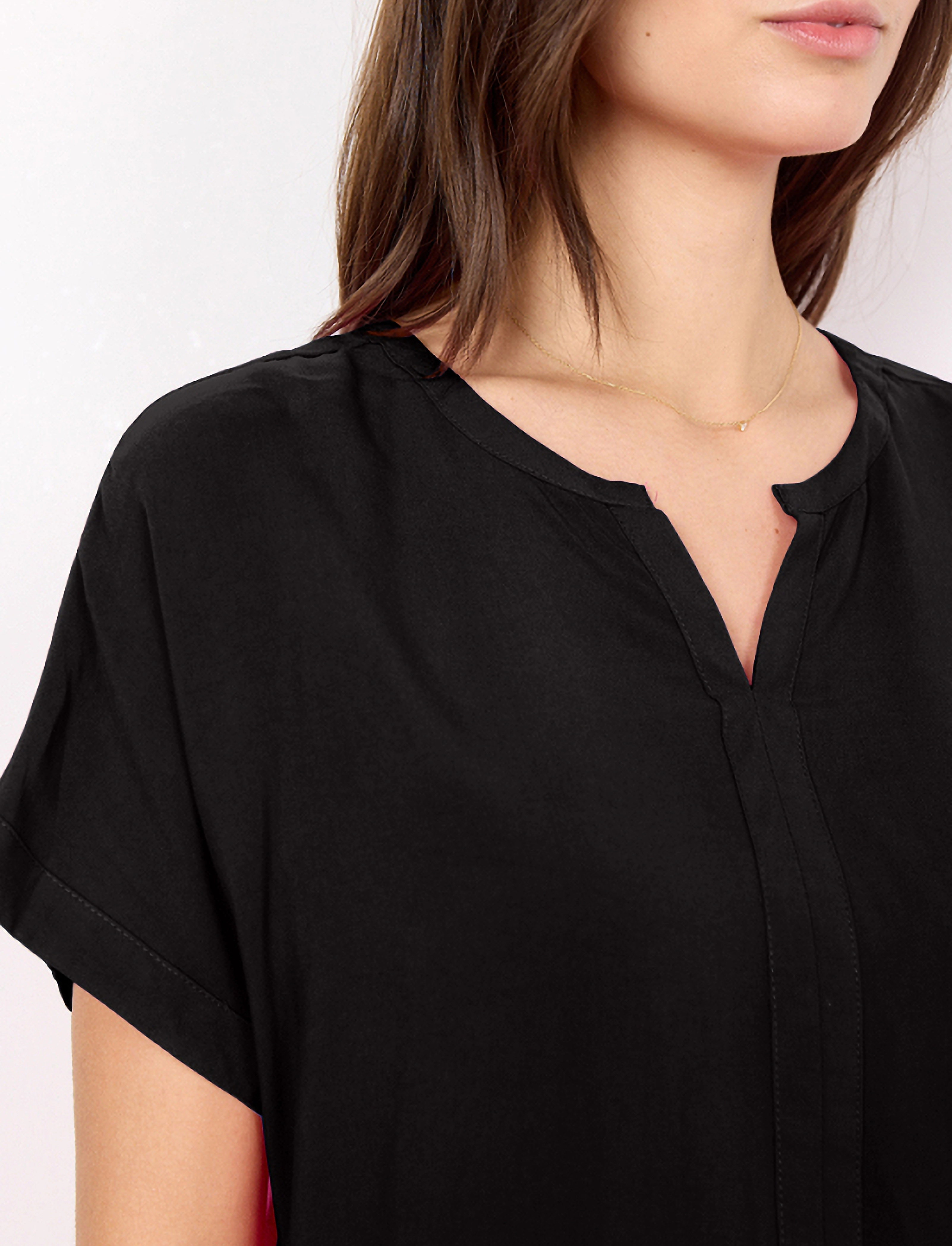 Soyaconcept - SC-RADIA - kortærmede bluser - black - 5