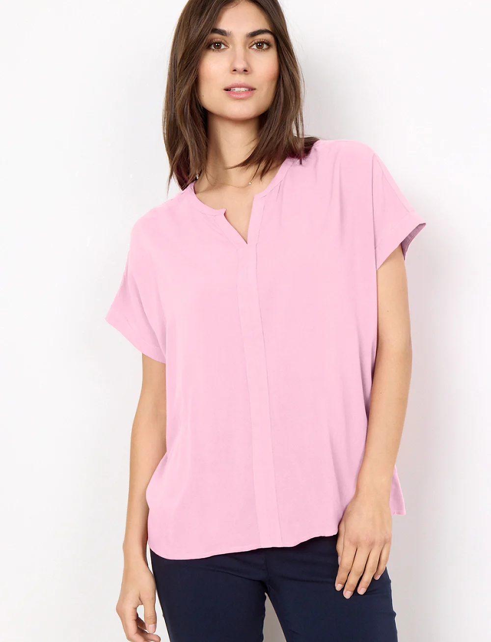 Soyaconcept - SC-RADIA - blūzes ar īsām piedurknēm - pink - 0