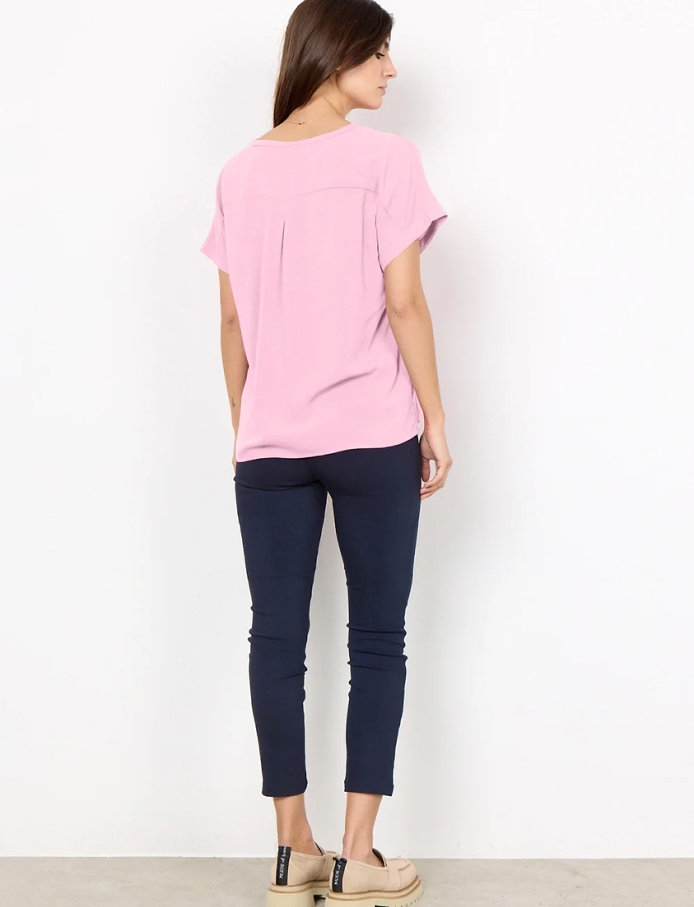 Soyaconcept - SC-RADIA - blūzes ar īsām piedurknēm - pink - 4