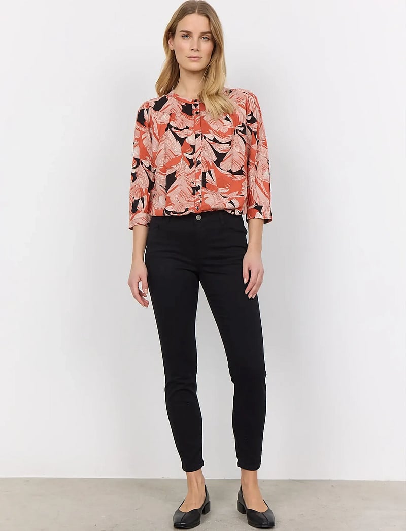 Soyaconcept - SC-ERNA PATRIZIA - aptempti džinsai - black - 0