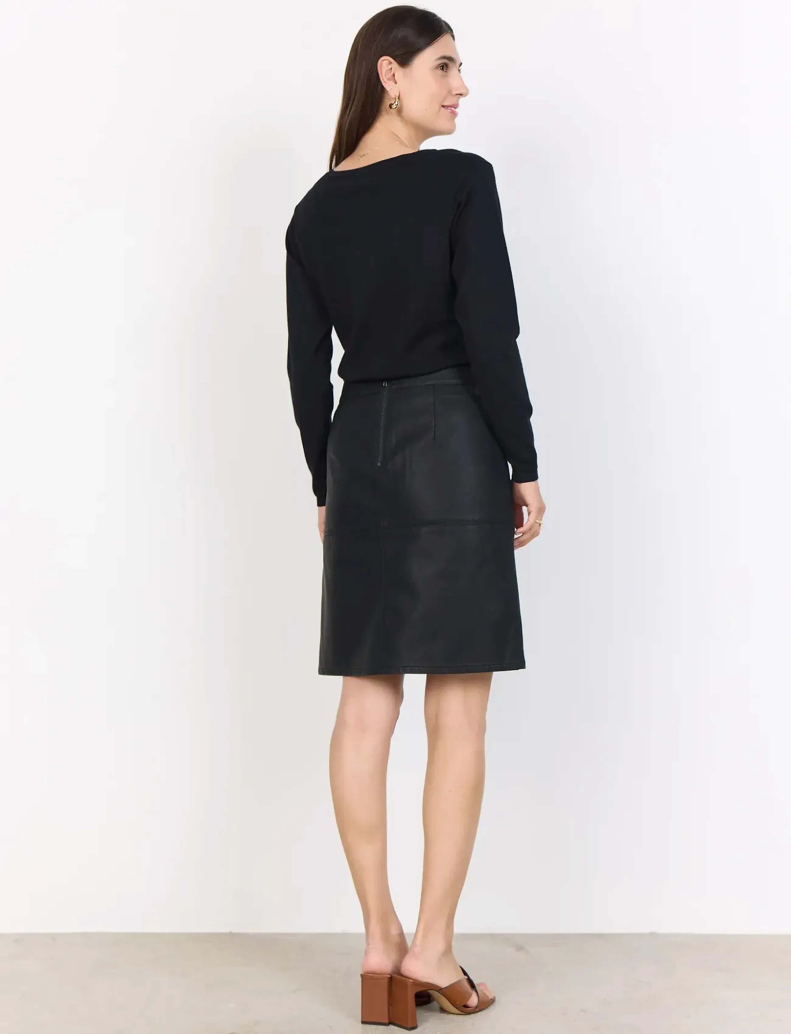 Soyaconcept - SC-GUNILLA - kurze röcke - black - 5