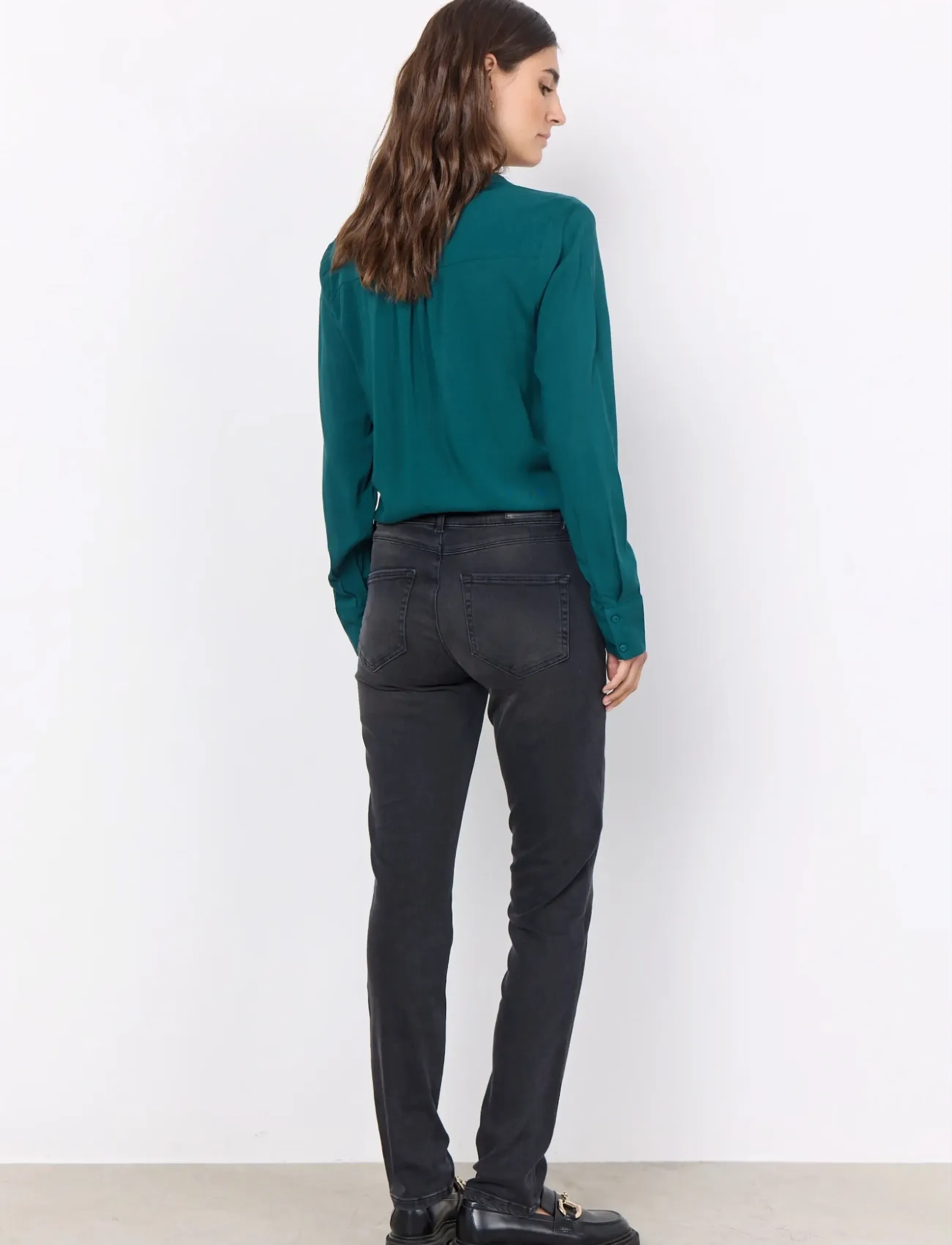Soyaconcept - SC-KIMBERLY LANA - slim jeans - dark grey denim - 3