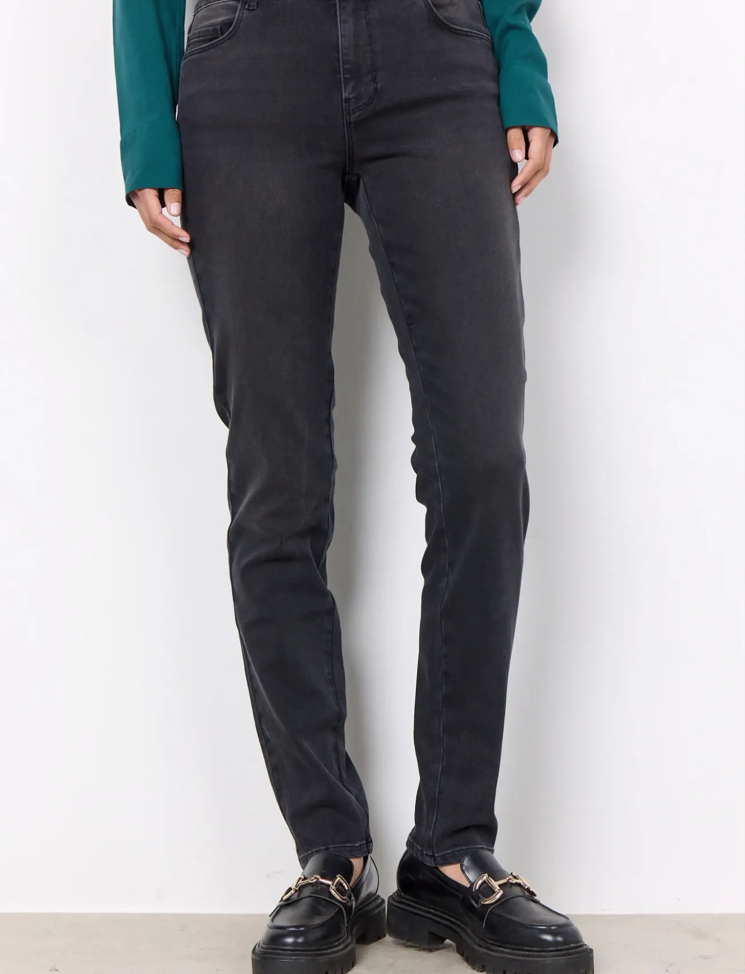 Soyaconcept - SC-KIMBERLY LANA - slim jeans - dark grey denim - 4