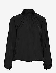 Soyaconcept - SC-PAMELA - long sleeved blouses - black - 0
