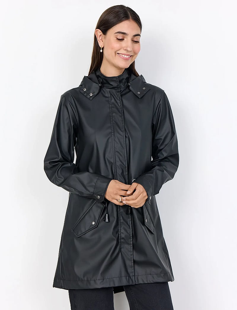 Soyaconcept - SC-ALEXA - vihmamantlid - black - 0