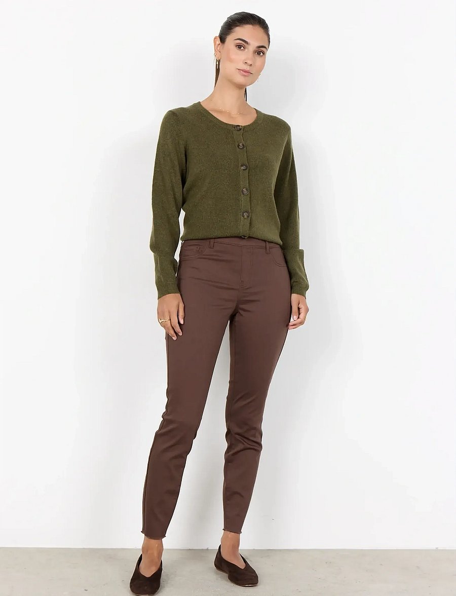 Soyaconcept - SC-NADIRA - slim fit bukser - 8694 hot fudge - 0